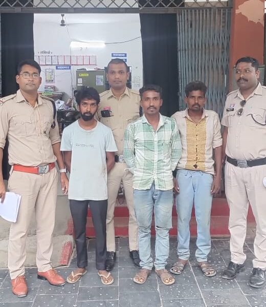 असामाजिक तत्वो के विरूद्ध प्रतिबंधात्मक कार्यवाही कर भेजा गया जेल….