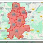 जिले में आज 222 हुई मिमी बारिश…..