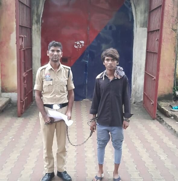 सुनसान जगह पर मोबाईल छीनाझपटी करने वाले आरोपी को थाना लालबाग पुलिस द्वारा किया गया गिरफ्तार……