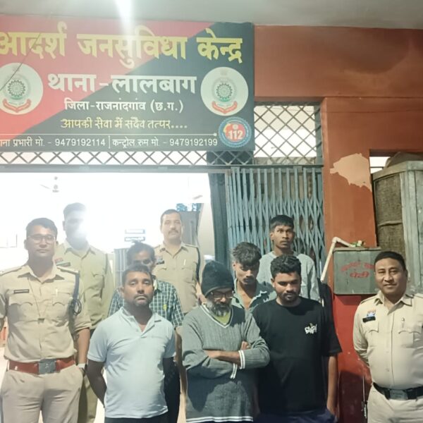 शांतिभंग होने की अंदेशा पर 06 आदतन बदमाशों के विरूद्ध की गई प्रतिबंधात्मक कार्यवाही…..