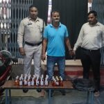 अवैध शराब बिक्री एवं परिवहन पर थाना लालबाग की कार्रवाई एक आरोपी गिरफतार…..