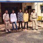 पुलिस ने अलग-अलग घटनाओं में तीन आरोपियों को किया गिरफ्तार …..