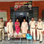 द्वारा मादक पदार्थ गांजा की तस्करी करते 23 वर्षीय महिला गिरफ्तार…….