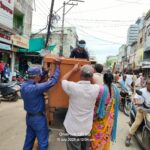 आज गुडाखू लाईन, जूनीहटरी से मानव मंदिर चौक तक चला अतिक्रमण हटाव अभियान…..