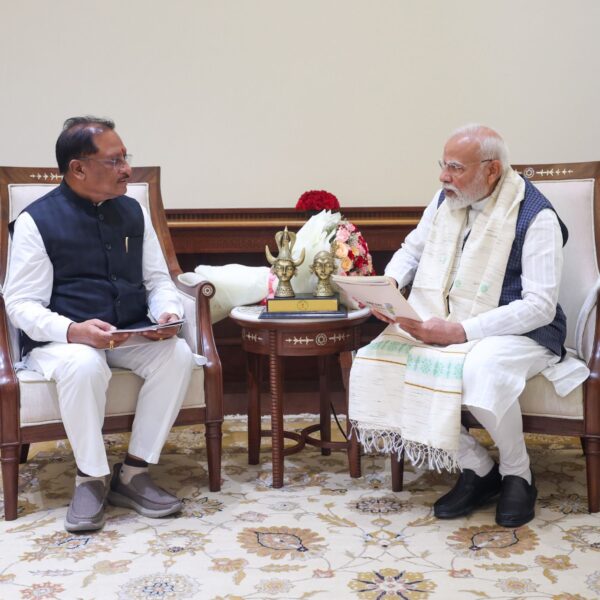 प्रधानमंत्री नरेंद्र मोदी से मिले मुख्यमंत्री विष्णुदेव साय – छत्तीसगढ़ के विकास को मिली नई रफ्तार…..
