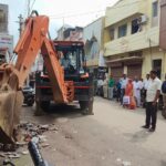 अतिक्रमण तोडू दस्ता पहुंचा कामठी लाईन एवं हलवाई लाईन….