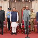 राजभवन के छत्तीसगढ़ मण्डपम् में राज्यपाल श्री डेका ने मंत्री पद एवं गोपनीयता की दिलाई शपथ…..