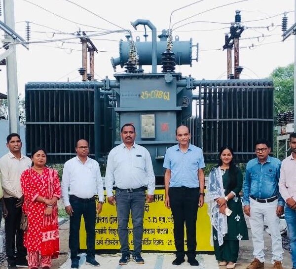 झुरानदी सबस्टेशन का बढ़ाया गया पॉवर क्षमता, ऊर्जीकरण से 17 ग्रामों के 7801 उपभोक्ता एवं किसान होंगे लाभान्वित…..