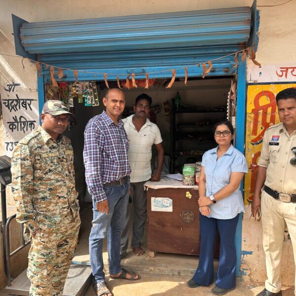 जिले में तंबाकू नियंत्रण पर हुई सख्त कार्रवाई, धारा 4 और 6 के उल्लंघन पर 20 चालान, ग्रामीणों को दी गई समझाइश…..