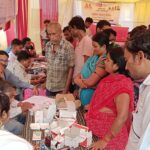 श्रमवीर स्वास्थ्य जांच शिविर में स्वास्थ्य जांच कर नि:शुल्क दवाईयों का किया गया वितरण….