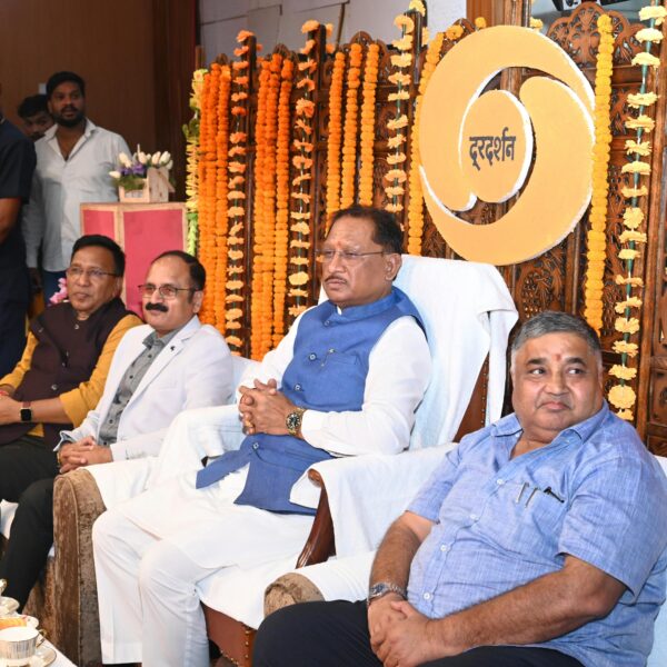 दूरदर्शन के 66वें स्थापना दिवस समारोह में शामिल हुए मुख्यमंत्री…..