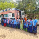 सफाई मित्र सुरक्षा शिविर में सफाई मित्र एवं स्वच्छता दीदीयों का हुआ स्वास्थ्य परीक्षण…..