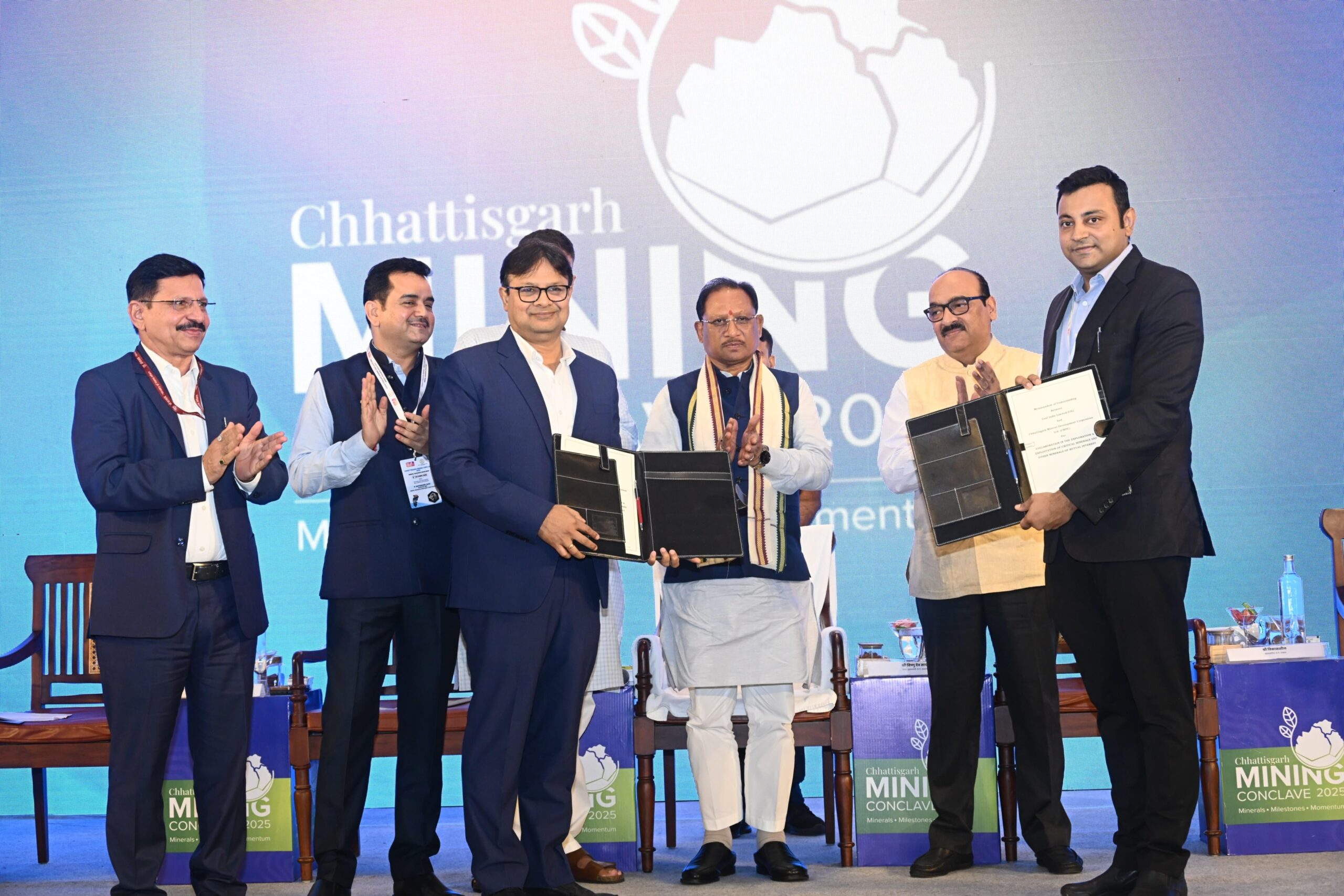 कोल इंडिया और छत्तीसगढ़ खनिज विकास निगम के मध्य महत्वपूर्ण समझौता….