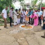 वार्ड नं. 15 में 16.44 लाख एवं वार्ड नं. 19 में 26 लाख के विकास कार्यों का महापौर ने किया भूमिपूजन….