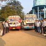 भरतपुर में नई ग्रामीण बस सेवा शुरू, मुख्यमंत्री ग्रामीण बस सेवा से ग्रामीणों में खुशी की लहर….