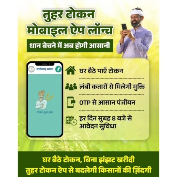 धान खरीदी के लिए किसानों को टोकन जारी विशेष व्यवस्था…