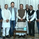 मुख्यमंत्री से हल्बा-हल्बी समाज के प्रतिनिधिमण्डल ने की सौजन्य मुलाकात….