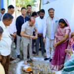 दो वार्डाे में विधायक निधि से विकास कार्य कराने महापौर ने किया भूमिपूजन….
