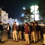 पुलिस अधीक्षक द्वारा रात्रि में (MCP) का निरीक्षण कर ड्यूटी में तैनात अधिकारियों एवं कर्मचारियों को दिए आवश्यक निर्देश …..