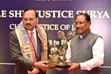 मुख्यमंत्री ने भारत के मुख्य न्यायाधीश न्यायमूर्ति श्री सूर्यकांत&hellip;