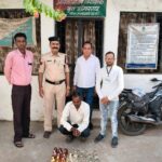 6.120 बल्क लीटर देशी मदिरा प्लेन व मसाला जप्त…