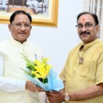 मुख्यमंत्री से छत्तीसगढ़ योग आयोग के नवनियुक्त अध्यक्ष संजय अग्रवाल ने की सौजन्य मुलाकात…