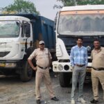 सारंगढ़-बिलाईगढ़ में खनिज विभाग की बड़ी कार्रवाई, 1 पोकलेन और 6 हाईवा जब्त…