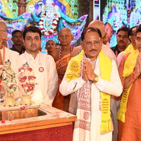 भगवान श्रीकृष्ण का जीवन हमें धर्म, कर्तव्य और लोककल्याण के मार्ग पर चलने की देता है प्रेरणा – मुख्यमंत्री….