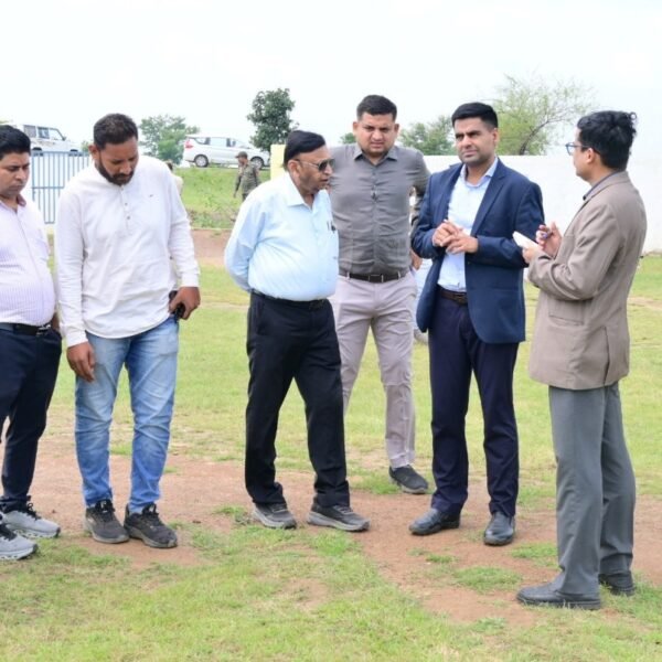 कलेक्टर ने सुंदरा के मिनी स्टेडियम को बच्चों और युवाओं के लिए बेहतर खेल सुविधा के रूप में विकसित करने दिए निर्देश…..
